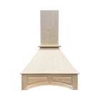 Unfinished Charleston Angled Hood 36" with Fan and Liner Madison - RTA Cabinet Company