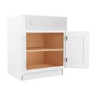 Craftsman White Shaker Sink Base Cabinet 27"W Madison - RTA Cabinet Company