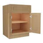 Craftsman Natural Shaker Sink Base Cabinet 24"W Madison - RTA Cabinet Company