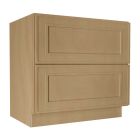 2 Drawer Base Cabinet 36" Madison - RTA Cabinet Company