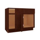 Blind Base Corner Cabinet 42" Left Madison - RTA Cabinet Company