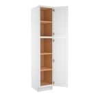 Colorado Shaker White Utility Cabinet 18"W x 93"H Madison - RTA Cabinet Company