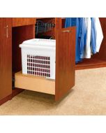 Bottom Mount Pull-Out Hamper with Rev-A-Motion Slides - Fits Best in B18 or VL1880 or VOL1880 Madison - RTA Cabinet Company