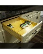 Cut-To-Size Wood Spice Drawer Insert - Fits Best in B15, DB15-3 B18, or DB18-3 Madison - RTA Cabinet Company