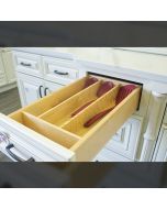 Cut-To-Size Wood Utility Tray Insert - Fits Best in B18, DB18-3, B21, or DB21-3 Madison - RTA Cabinet Company