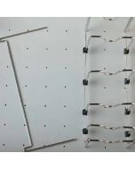 Peg Board Accessory Stainless Pot/Pan Organizer (Peg Board Sold Separately) Madison - RTA Cabinet Company
