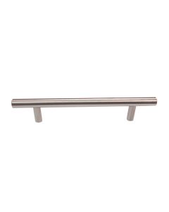 Brushed Nickle Contemporary Steel Pull 8-3/16 in Madison - RTA Cabinet Company
