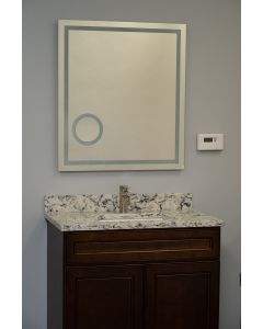 Aries Quartz Undermount Single Sink Bathroom Vanity Top 49" x 22" Madison - RTA Cabinet Company