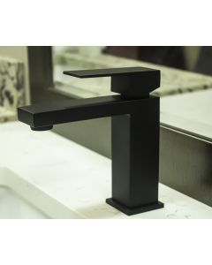 Luxury B231-01-31-FAUCET Single Hole Bathroom Faucet with Pop Up Drain Assembly Madison - RTA Cabinet Company