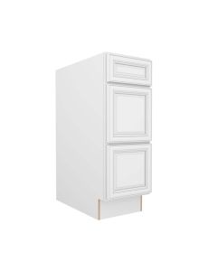 VDB1221-3 - Vanity Drawer Base Cabinet 12" Madison - RTA Cabinet Company
