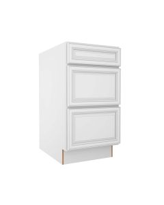 VDB1821-3 - Vanity Drawer Base Cabinet 18" Madison - RTA Cabinet Company
