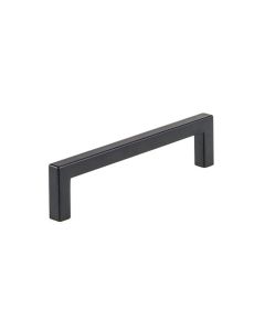 Matte Black Contemporary Metal Pull 5-7/16 in Madison - RTA Cabinet Company