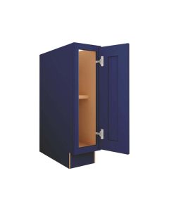 Navy Blue Shaker Base Full Height Door Cabinet 9" Madison - RTA Cabinet Company