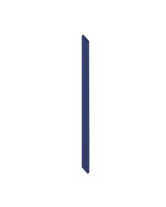 Navy Blue Shaker Wall Filler 3"W x 96"H Madison - RTA Cabinet Company