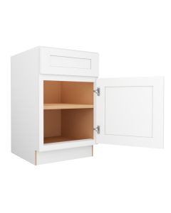 Summit Shaker White Base Cabinet 21" Madison - RTA Cabinet Company