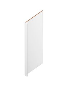 Summit Shaker White Refrigerator End Panel 1-1/2"W x 90"H Madison - RTA Cabinet Company
