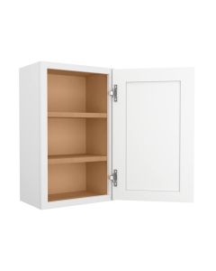 Summit Shaker White Wall Cabinet 18"W x 30"H Madison - RTA Cabinet Company