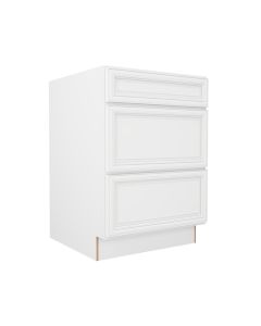 DB24-3 - 3 Drawer Base Cabinet 24" Madison - RTA Cabinet Company