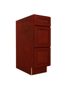 VDB1221-3 - Vanity Drawer Base Cabinet 12" Madison - RTA Cabinet Company