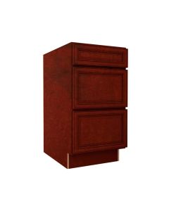 VDB1821-3 - Vanity Drawer Base Cabinet 18" Madison - RTA Cabinet Company