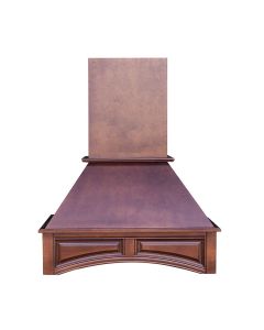 Saddle Angled Hood 30" with Fan and Liner Madison - RTA Cabinet Company