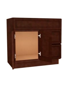 Vanity Sink Base Drawer Right Cabinet 36" Madison - RTA Cabinet Company