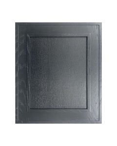 Craftsman Black Shaker Base Decorative Door Panel 24" Madison - RTA Cabinet Company
