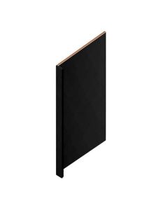 Craftsman Black Shaker Dishwasher End Panel 3" Madison - RTA Cabinet Company