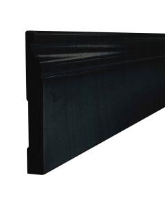 Craftsman Black Shaker Furniture Base Molding 96" Madison - RTA Cabinet Company