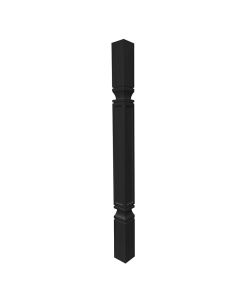 Craftsman Black Shaker Shaker Leg Post 3"W x 42"H Madison - RTA Cabinet Company