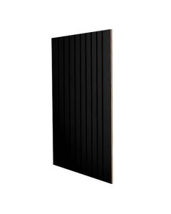 Craftsman Black Shaker Shiplap Panel 96"W x 42"H Madison - RTA Cabinet Company