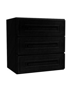 Craftsman Black Shaker WD1818 - Wall Drawer 18" Madison - RTA Cabinet Company