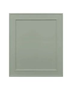 Craftsman Lily Green Shaker Vanity Base Decorative Door Panel 21" Madison - RTA Cabinet Company