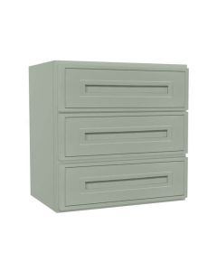 Craftsman Lily Green Shaker WD1818 - Wall Drawer 18" Madison - RTA Cabinet Company