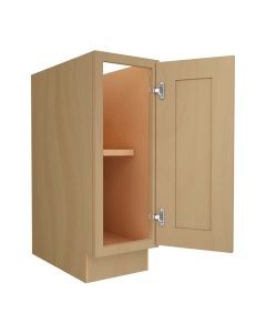 Craftsman Natural Shaker Base Full Height Door Cabinet 18" Madison - RTA Cabinet Company