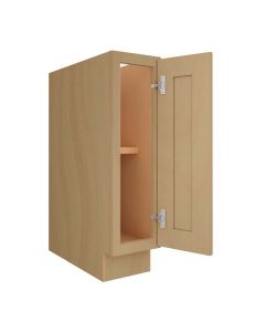 Craftsman Natural Shaker Base Full Height Door Cabinet 9" Madison - RTA Cabinet Company