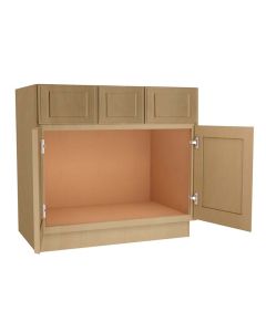 Craftsman Natural Shaker VB3621 - Vanity Base Cabinet Madison - RTA Cabinet Company