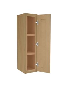 Craftsman Natural Shaker Wall Cabinet 9" x 36" Madison - RTA Cabinet Company