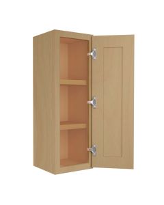 Craftsman Natural Shaker Wall Cabinet 12" x 36" Madison - RTA Cabinet Company