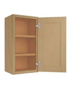 Craftsman Natural Shaker Wall Cabinet 15" x 30" Madison - RTA Cabinet Company
