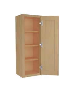 Craftsman Natural Shaker Wall Cabinet 15" x 42" Madison - RTA Cabinet Company