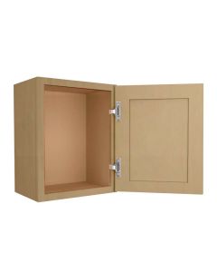 Craftsman Natural Shaker Wall Cabinet 18"W x 18"H Madison - RTA Cabinet Company