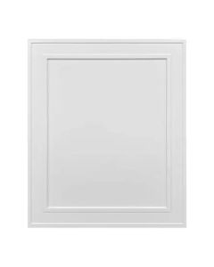 Craftsman White Shaker Vanity Base Decorative Door panel 21" Madison - RTA Cabinet Company