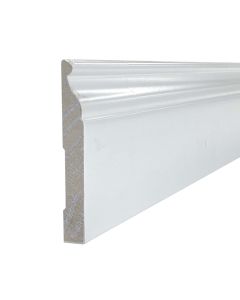 Craftsman White Shaker Furniture Base Molding 96" Madison - RTA Cabinet Company