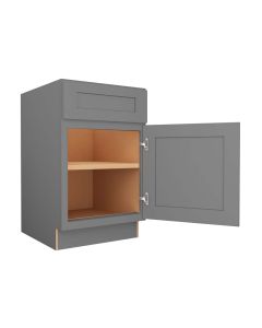 Grey Shaker Elite Base Cabinet 21" Madison - RTA Cabinet Company