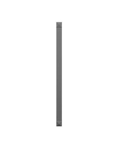 Grey Shaker Elite Fluted Wall Filler 3"W x 96"H Madison - RTA Cabinet Company
