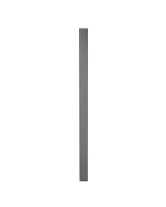 Grey Shaker Elite Overlay Wall Filler 3"W x 83"H Madison - RTA Cabinet Company