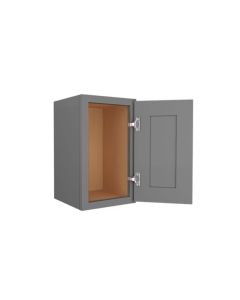 Grey Shaker Elite Wall Cabinet 12"W x 18"H Madison - RTA Cabinet Company