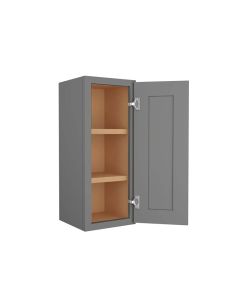 Grey Shaker Elite Wall Cabinet 12"W x 30"H Madison - RTA Cabinet Company