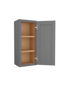 Grey Shaker Elite Wall Cabinet 15"W x 36"H Madison - RTA Cabinet Company